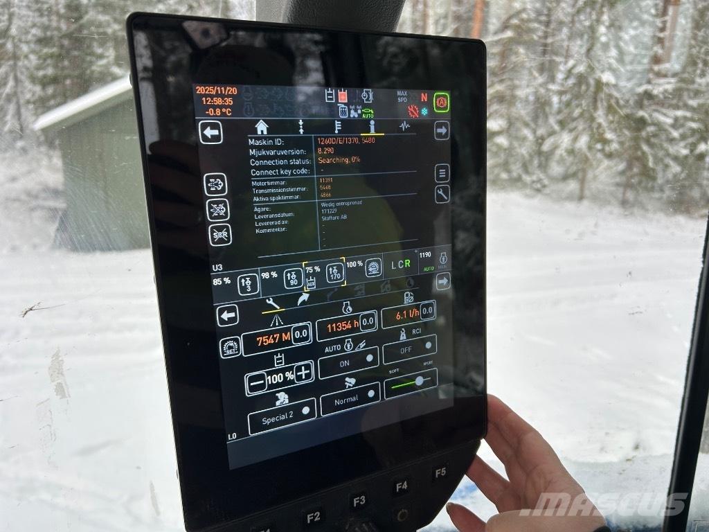 Huddig 1260 D City Backhoe loaders