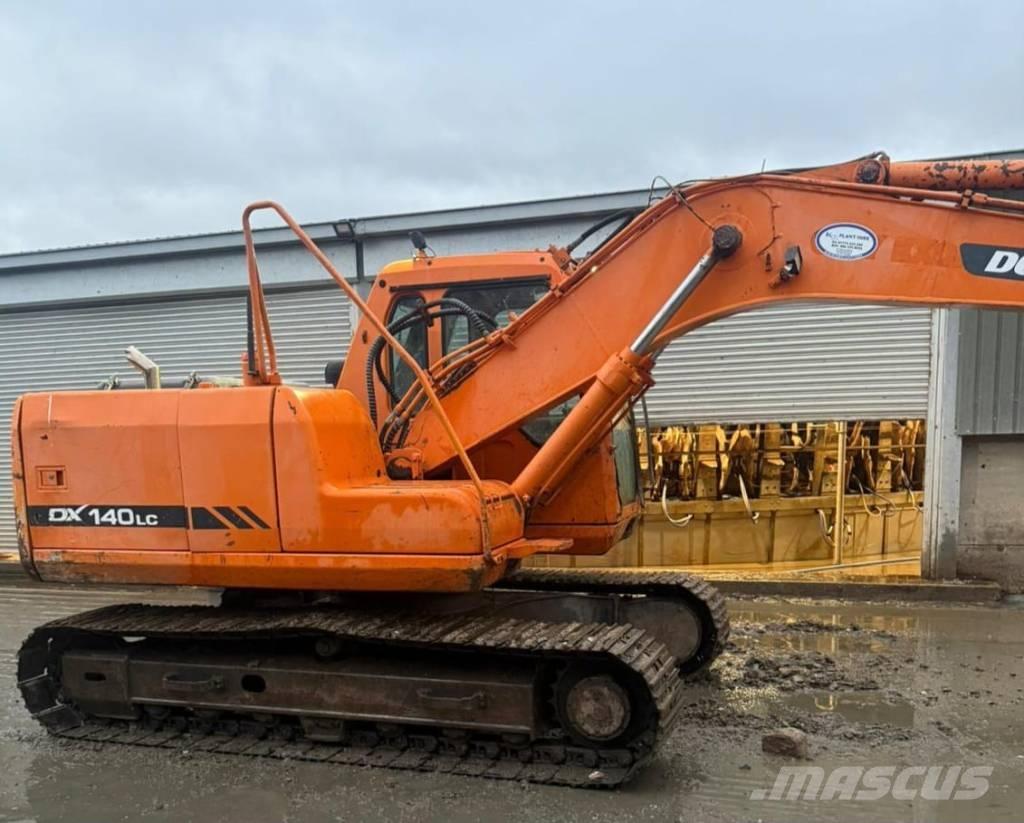 Doosan DX 140 LC Crawler excavators