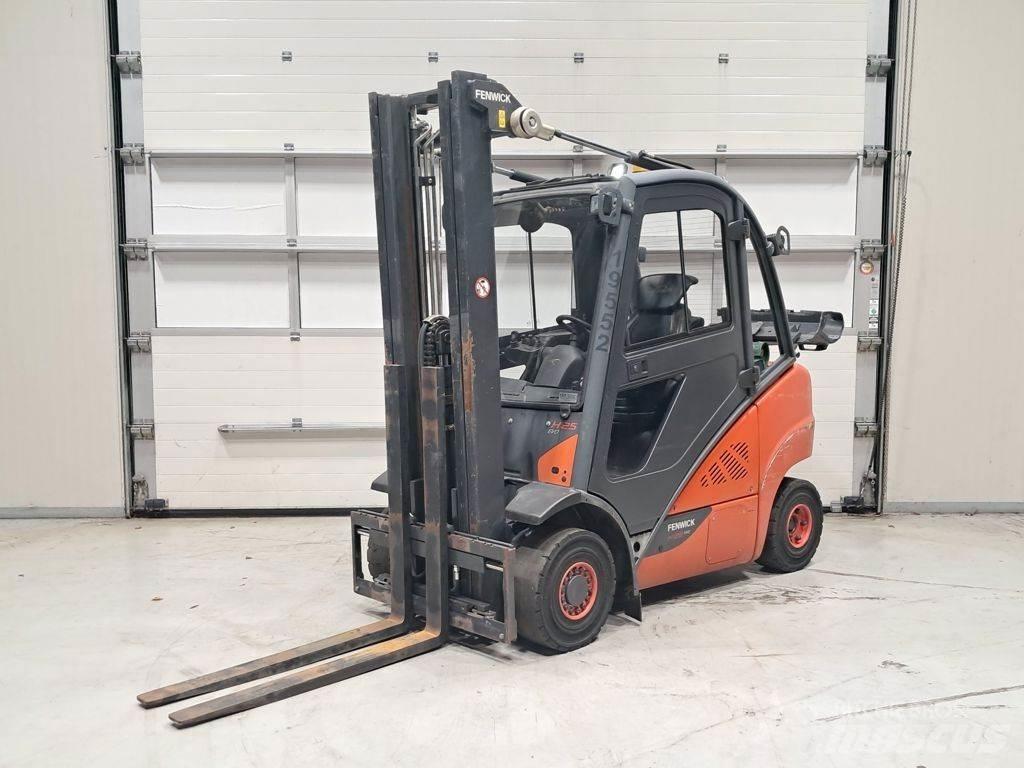 Linde H25T-02 LPG trucks