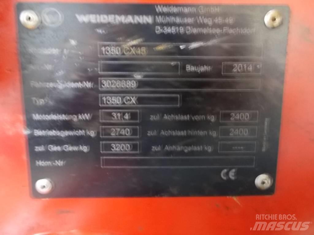 Weidemann 1350CX45 Mini loaders