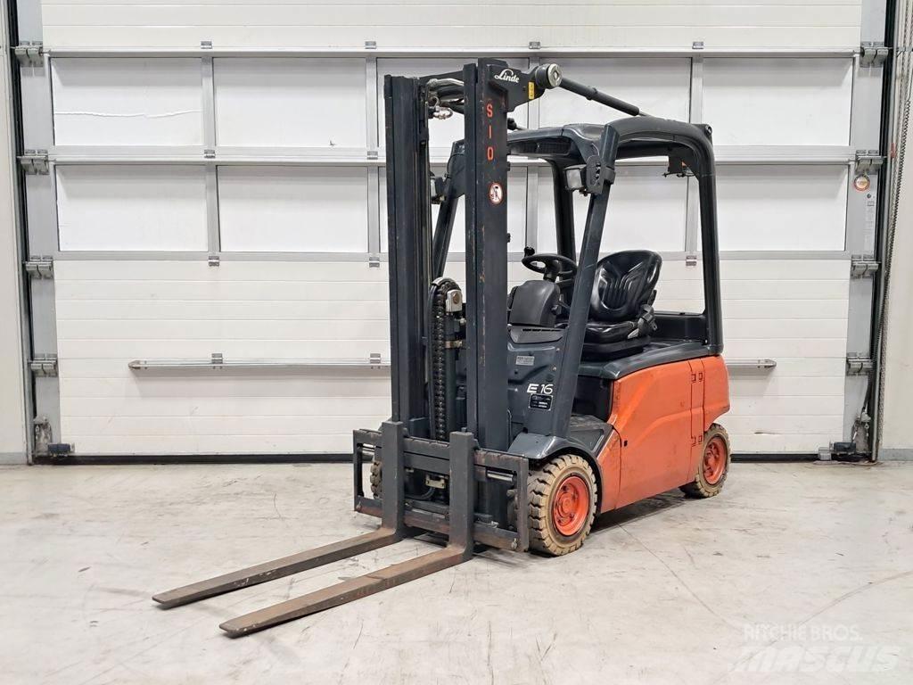 Linde E16P-01 Electric forklift trucks