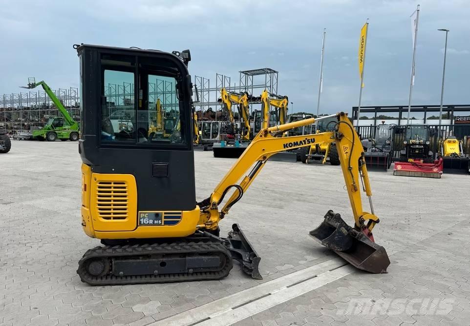 Komatsu PC 16 R-3HS Crawler excavators