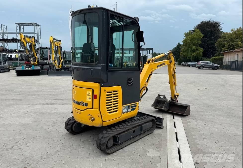 Komatsu PC 16 R-3HS Crawler excavators