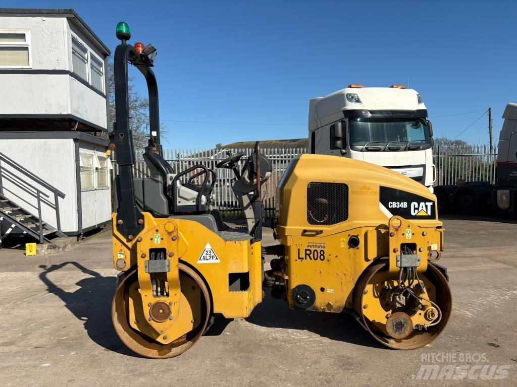 CAT CB 34 B Twin drum rollers