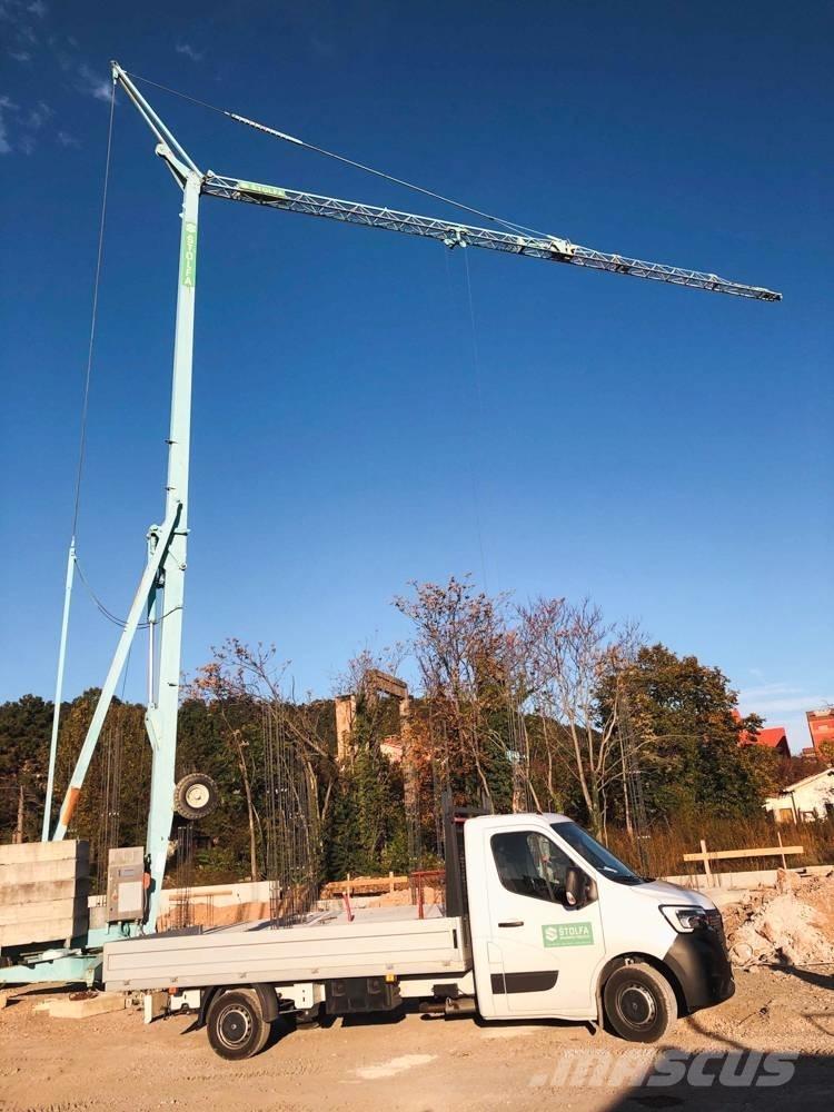 Cattaneo CM73 Self erecting cranes