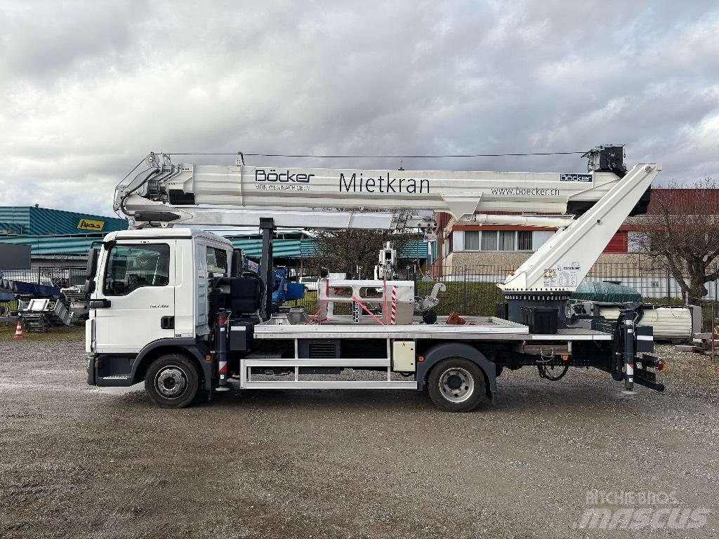 Böcker AK 37/4000 Rough terrain cranes