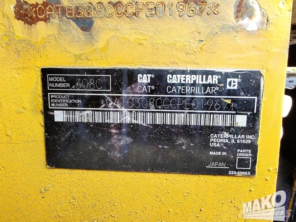 CAT 308 C Midi excavators  7t - 12t