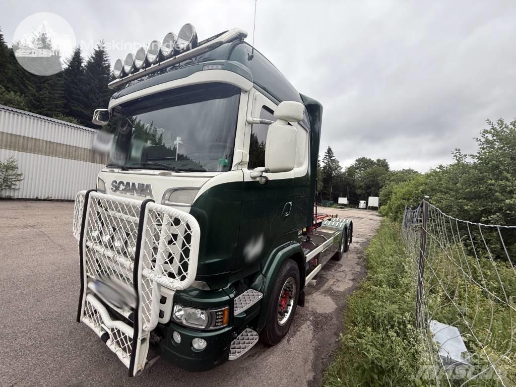Scania R 520 LB Hook lift trucks