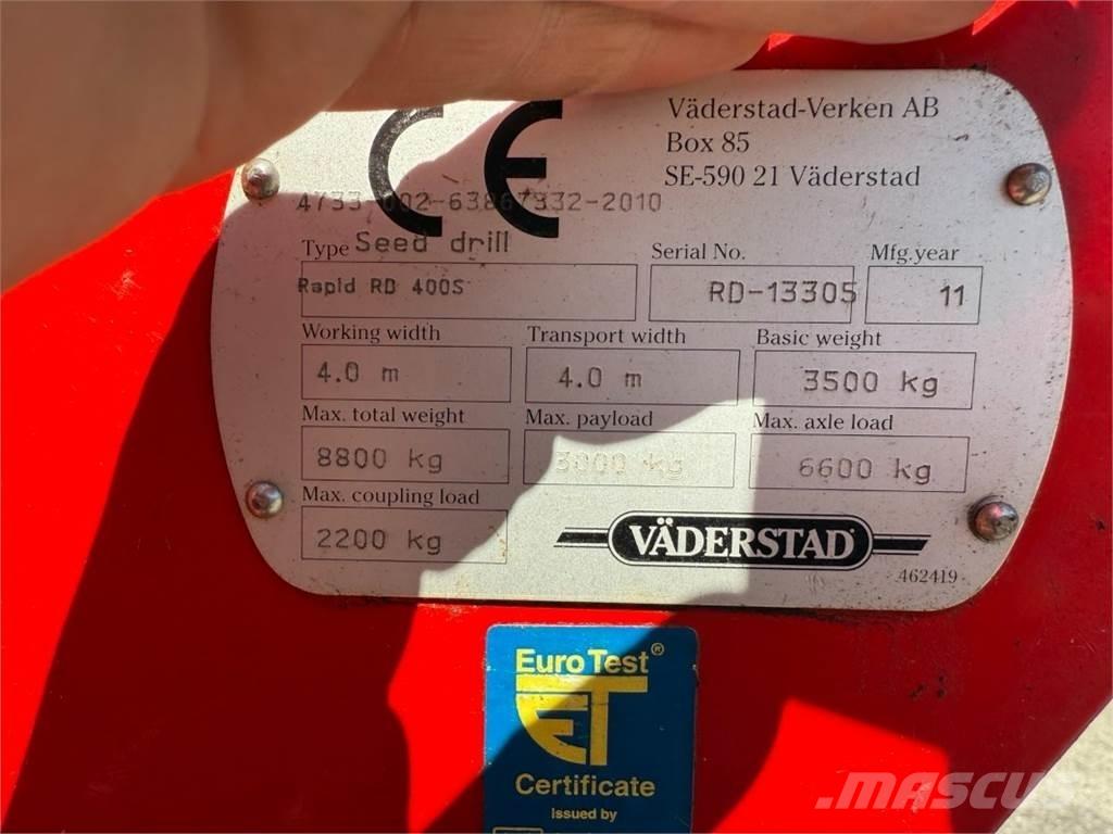 Väderstad RD400S Drills