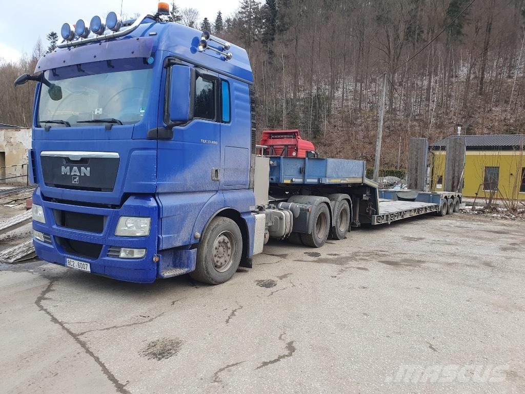MAN TGX 33.480 Low loader-semi-trailers