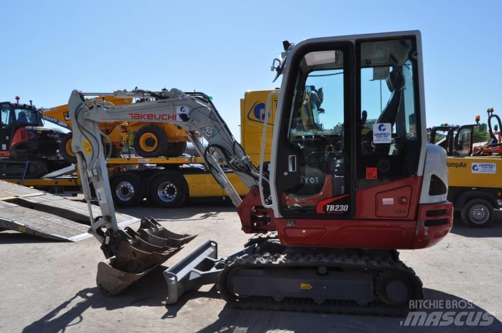 Takeuchi TB 230 Mini excavators < 7t (Mini diggers)