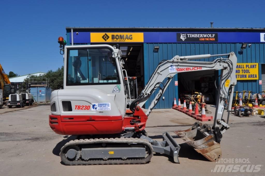 Takeuchi TB 230 Mini excavators < 7t (Mini diggers)
