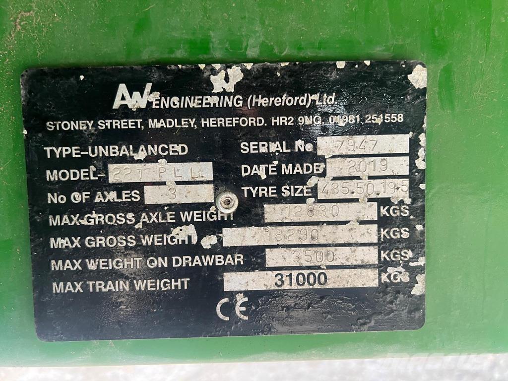  AW Trailers BALE General purpose trailers