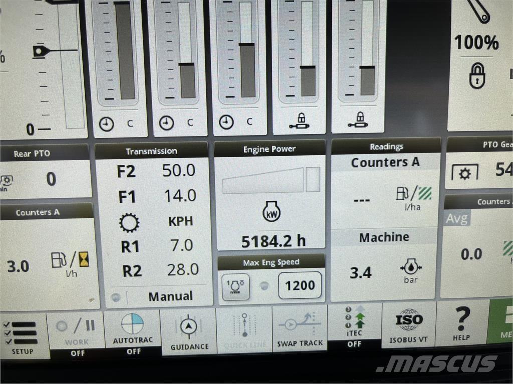 John Deere 6R185 Tractors
