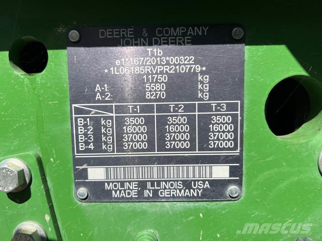 John Deere 6R185 Tractors