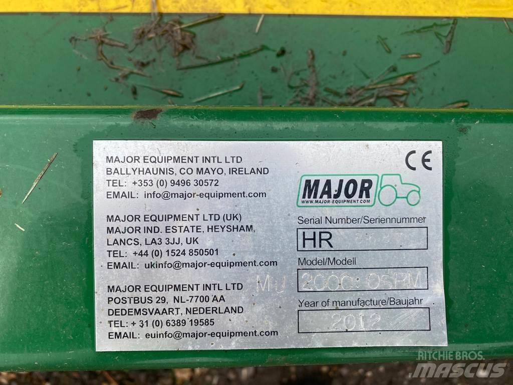 Major 2000 OSRM Pasture mowers and toppers
