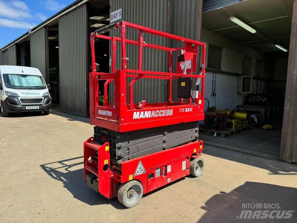 Manitou 78 SEC Scissor lifts