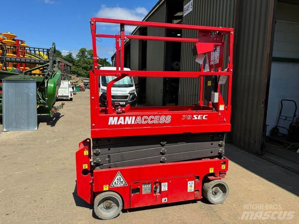 Manitou 78 SEC Scissor lifts