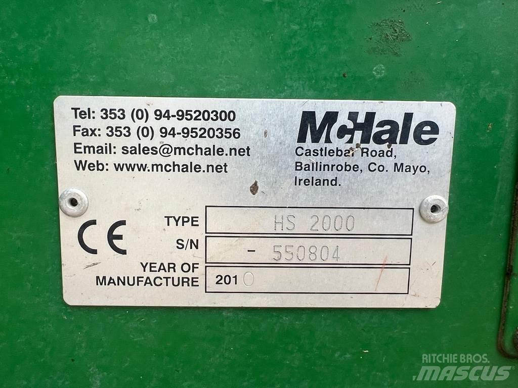 McHale HS 2000 Pasture mowers and toppers