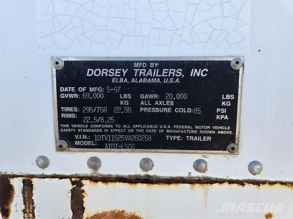 Dorsey 53' Box body trailers