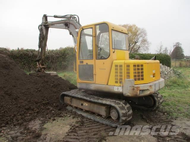 Volvo EC 70  ECR 88 Midi excavators  7t - 12t
