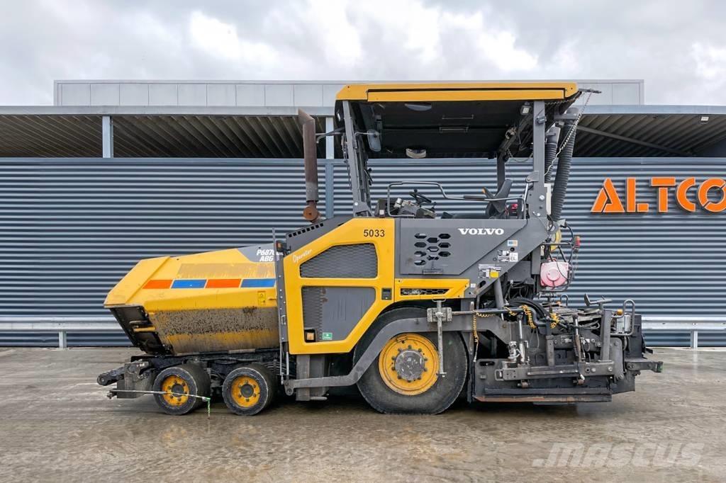 Volvo P6870 ABG Asphalt pavers