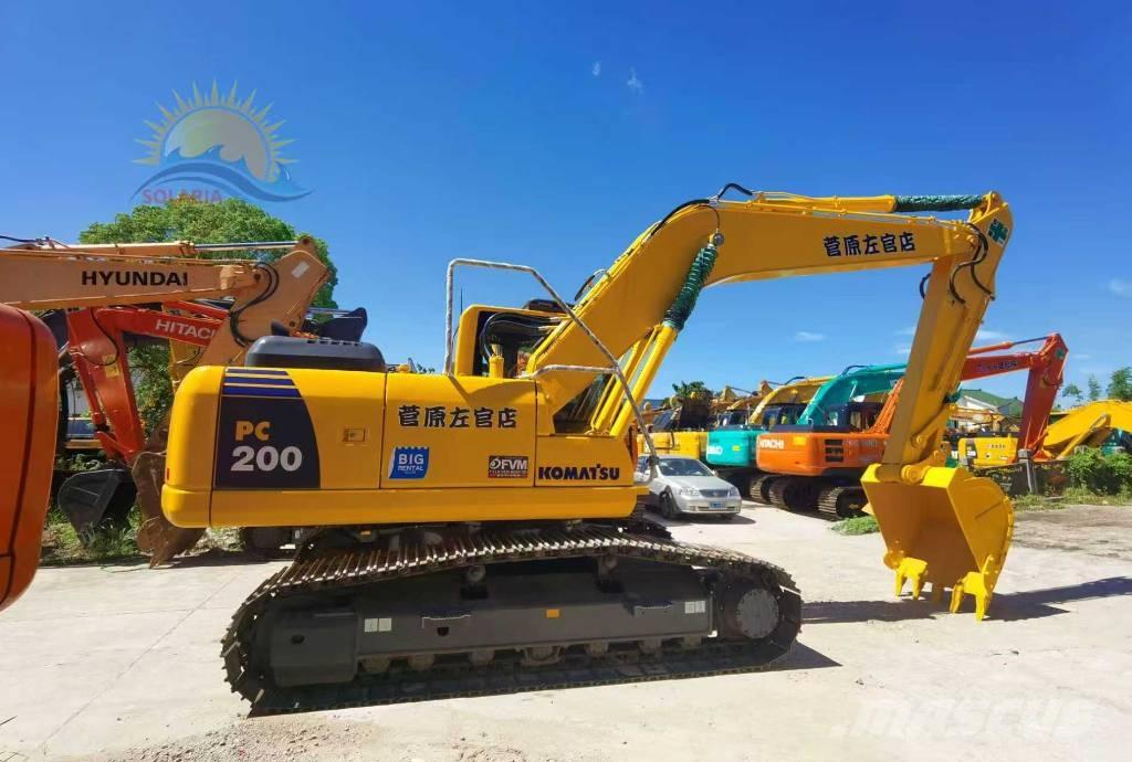 Komatsu PC 200-8 Crawler excavators