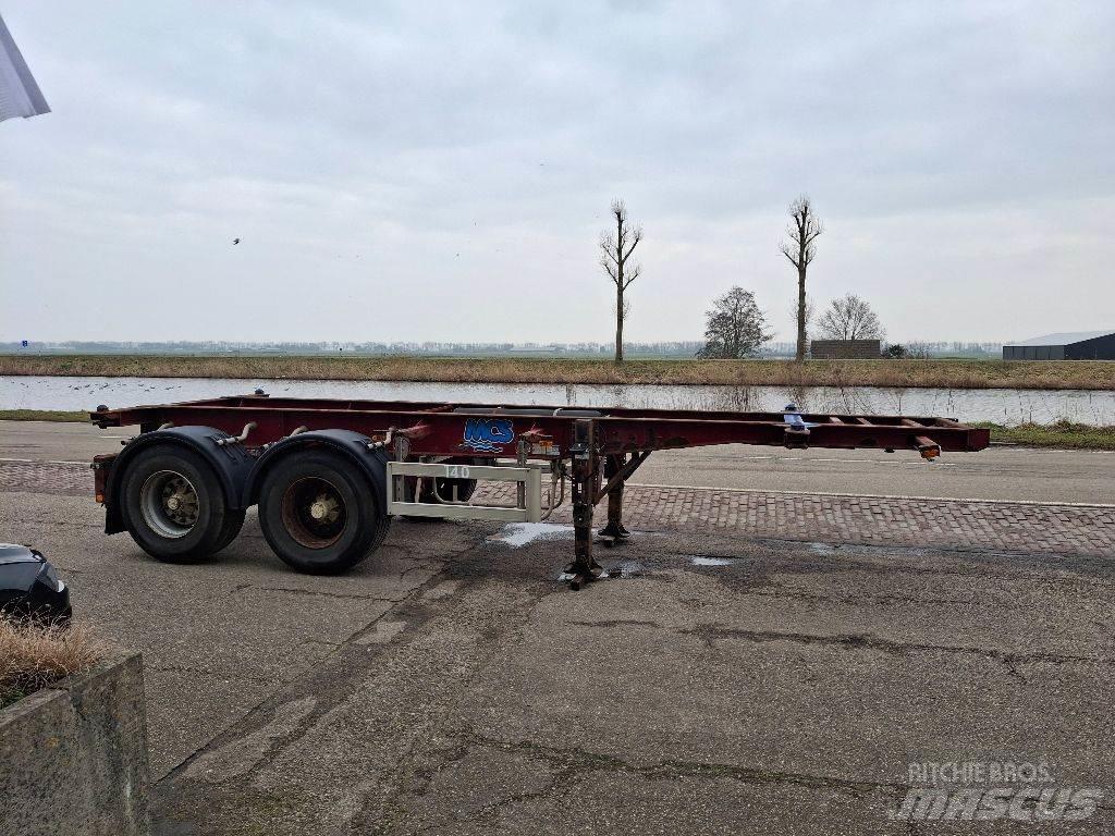 Pacton TXC 230 Containerframe semi-trailers