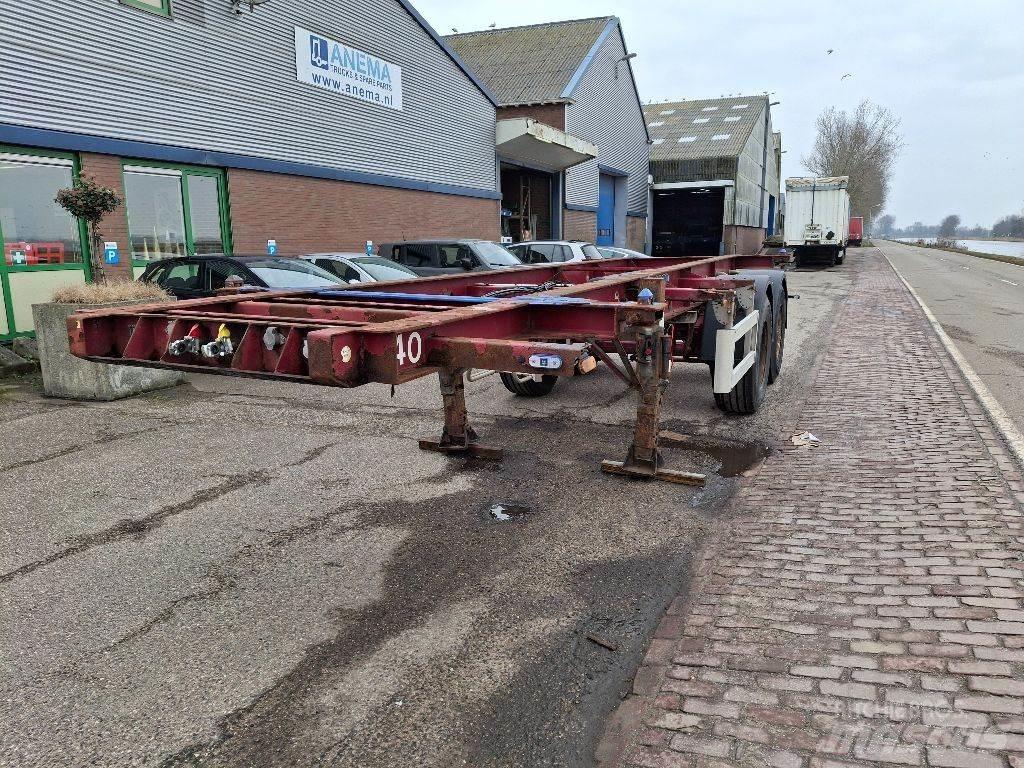 Pacton TXC 230 Containerframe semi-trailers