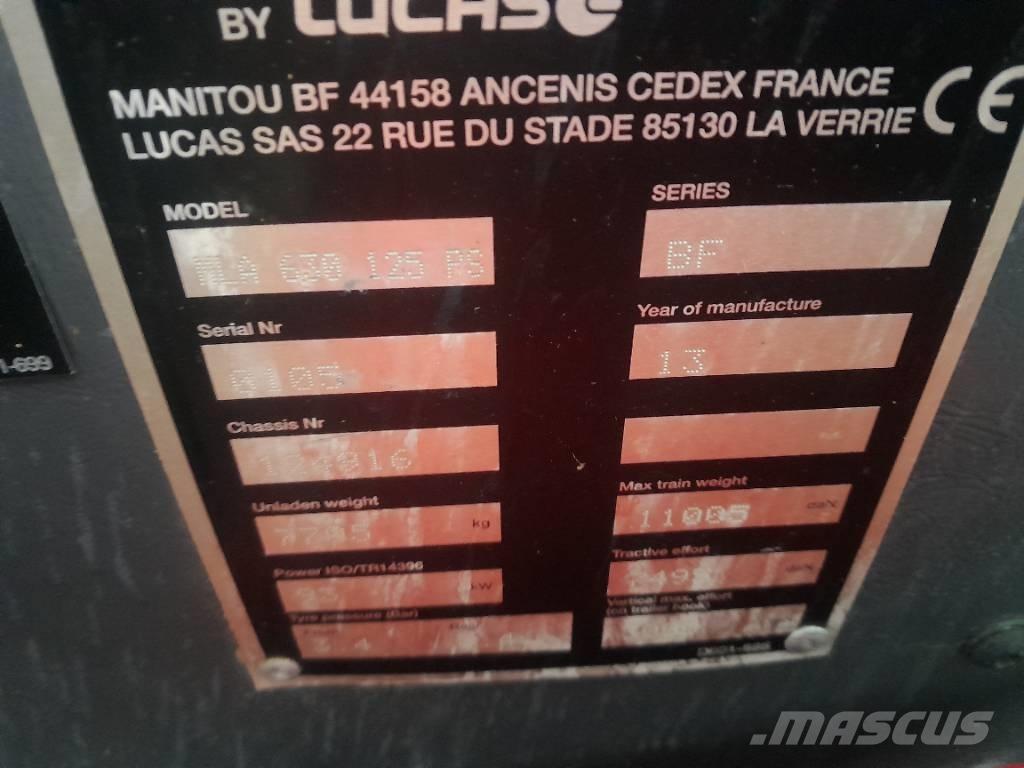 Manitou MLT630-125 Telehandlers for agriculture