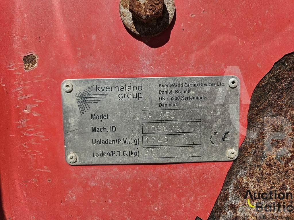 Kverneland TA 853 Bale shredders, cutters and unrollers