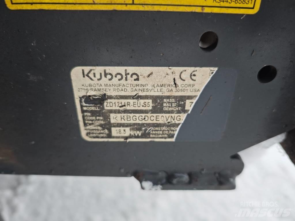 Kubota ZD 1211 Riding mowers