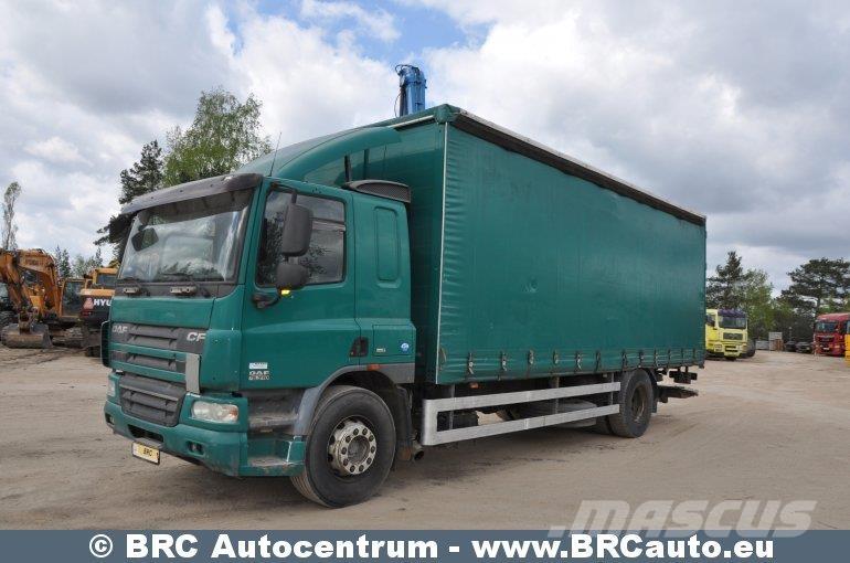 DAF CF 75.310 Curtainsider trucks