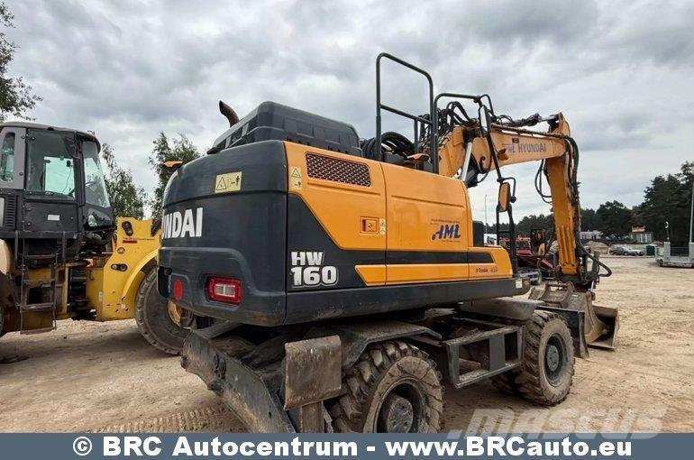 Hyundai HW160 Wheeled excavators