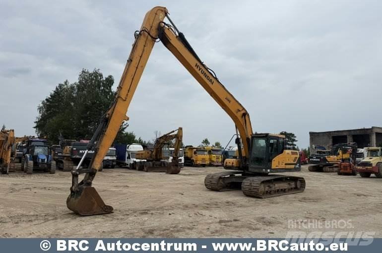 Hyundai HX220LR Crawler excavators