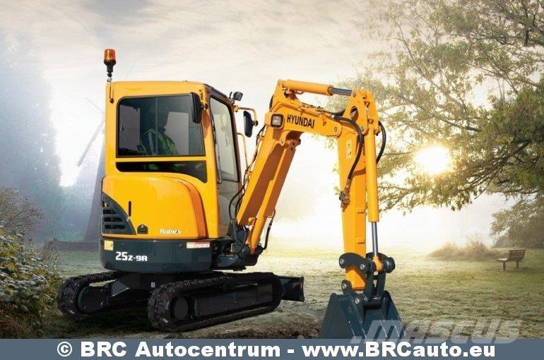 Hyundai R25Z-9AK Mini excavators < 7t (Mini diggers)