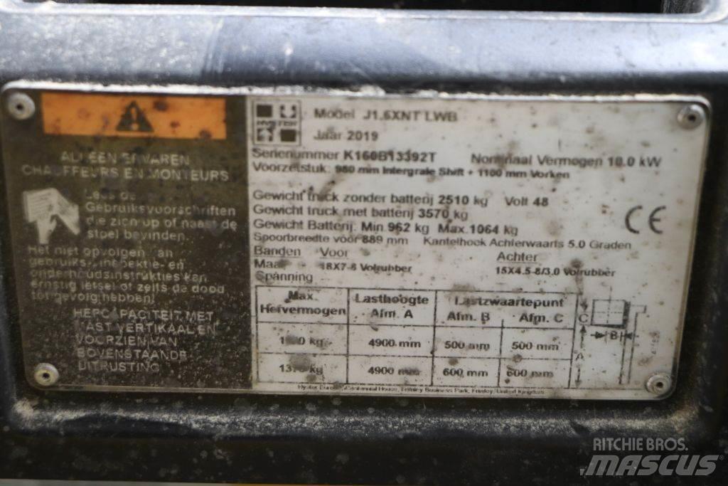 Hyster J1.6XNT Electric forklift trucks