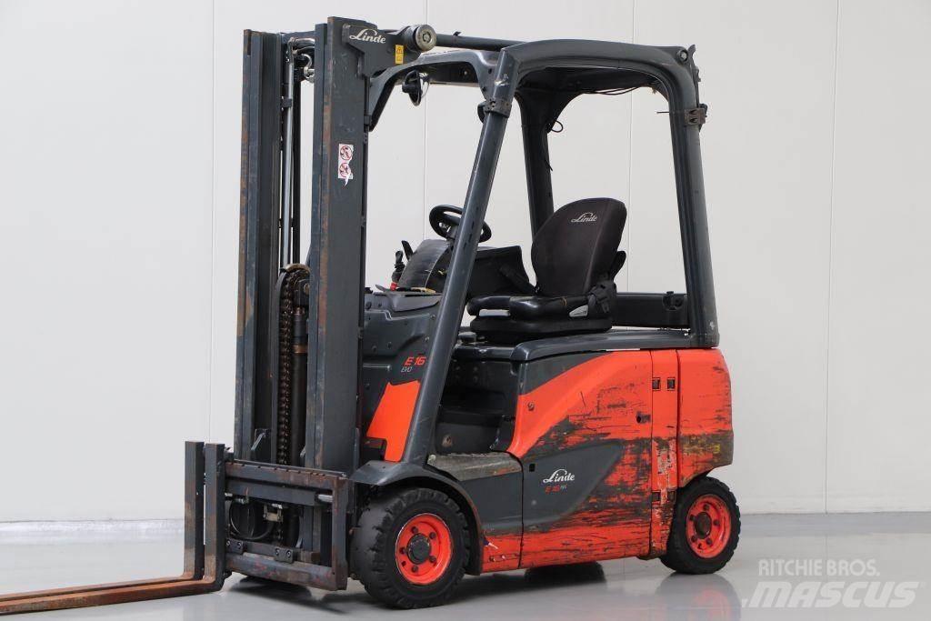 Linde E16PH-02 Electric forklift trucks