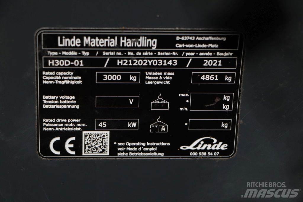 Linde H30D-01 Diesel trucks