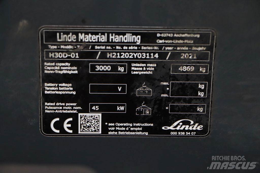 Linde H30D-01 Diesel trucks