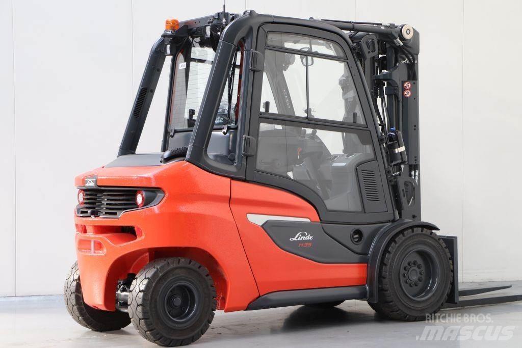 Linde H35D-01 Diesel trucks