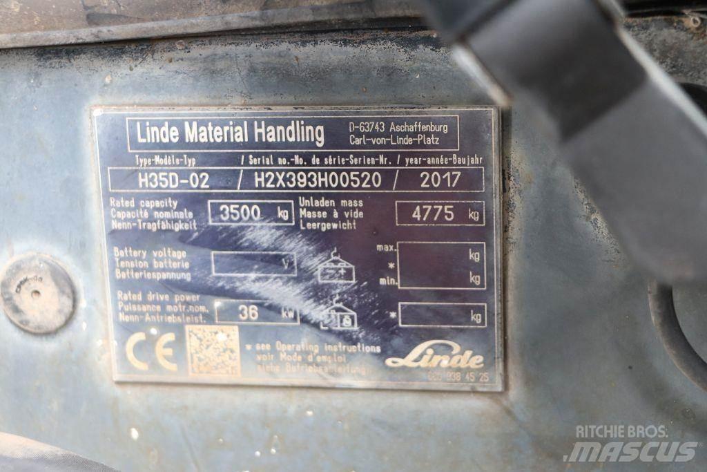 Linde H35D-02 Diesel trucks