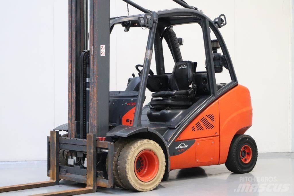 Linde H35D-02 Diesel trucks