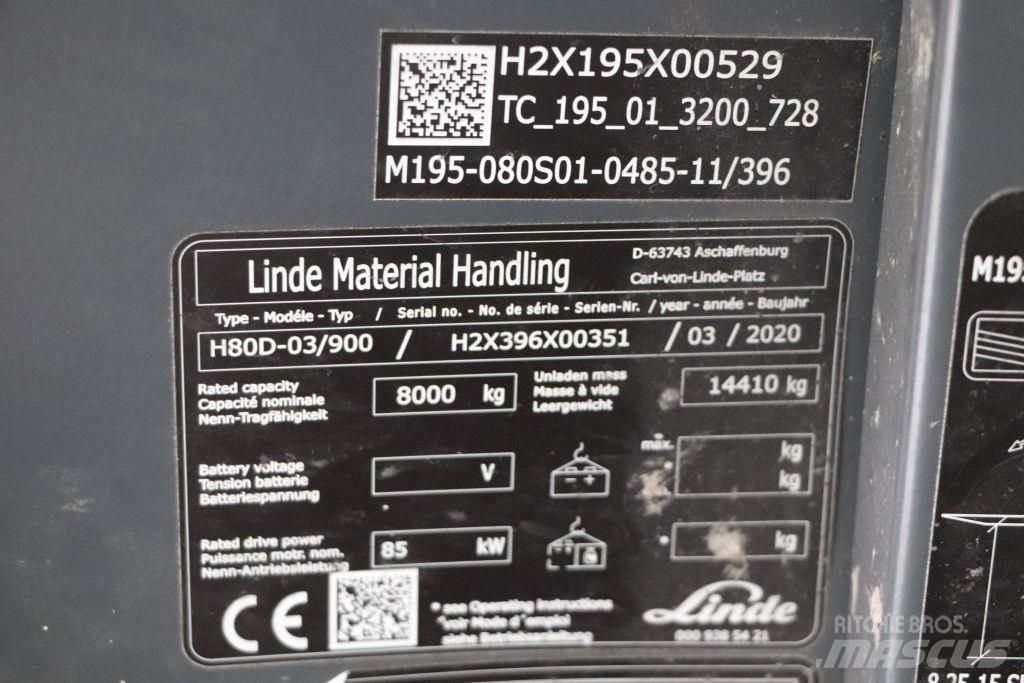 Linde H80D-03/900 Diesel trucks