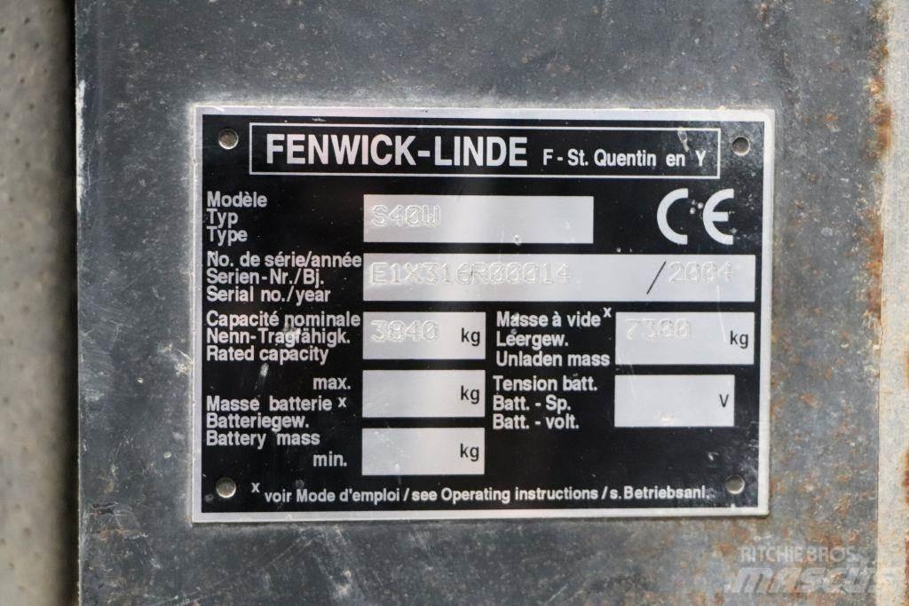 Linde S40W Sideloaders