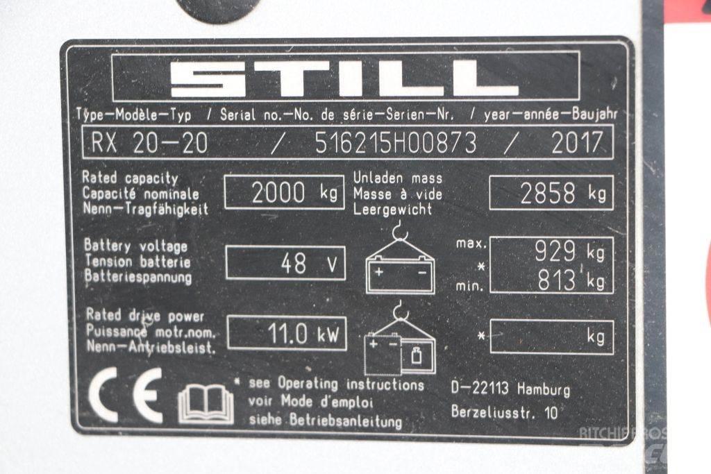 Still RX20-20 Electric forklift trucks