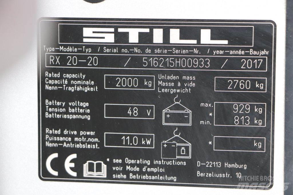 Still RX20-20 Electric forklift trucks