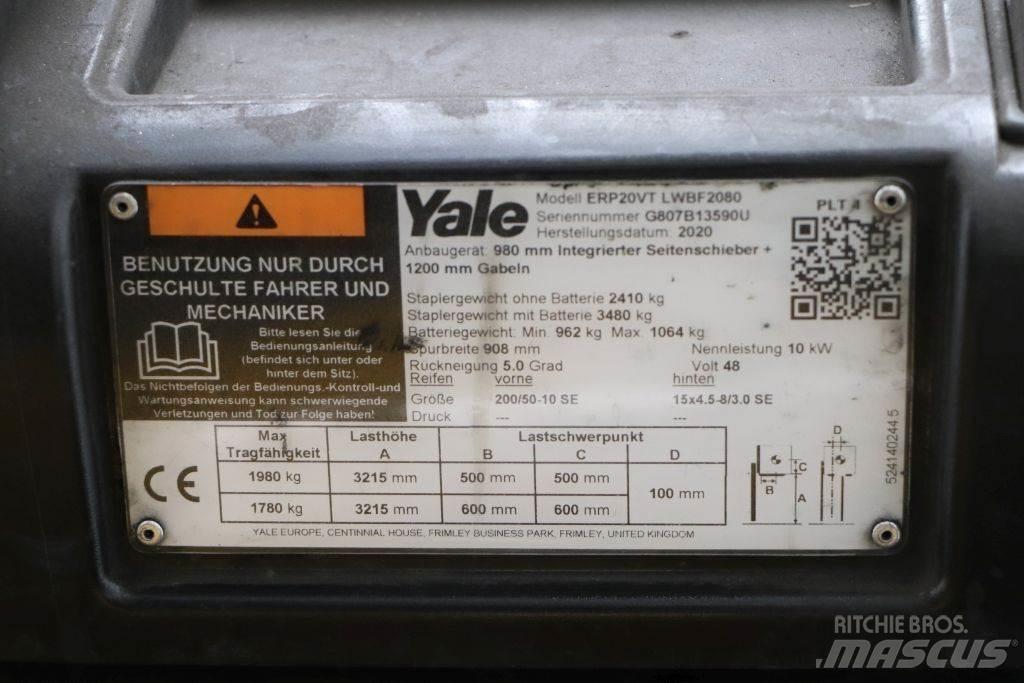 Yale ERP20VT Electric forklift trucks