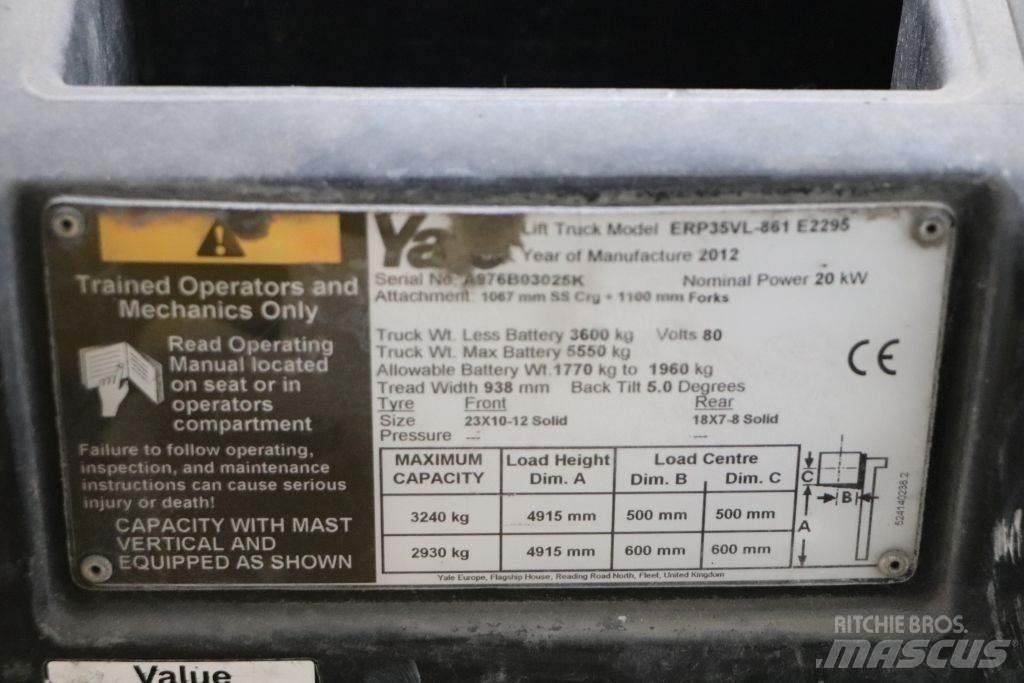 Yale ERP35VL Electric forklift trucks