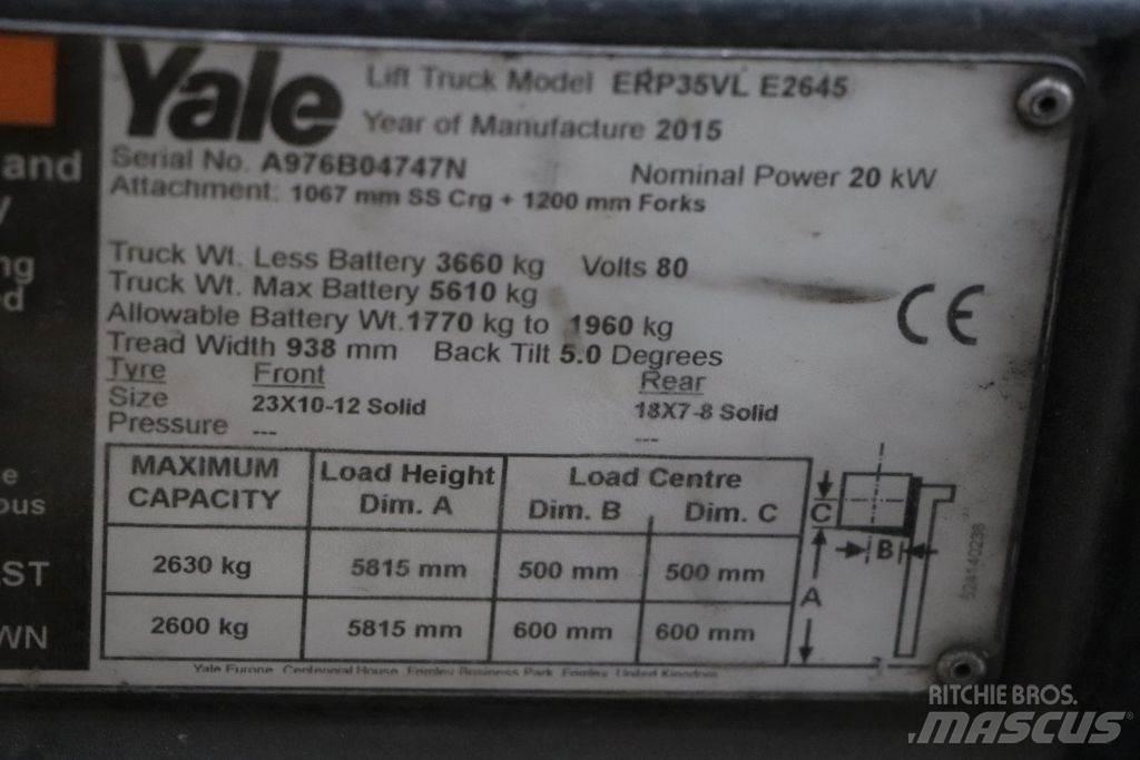 Yale ERP35VL Electric forklift trucks